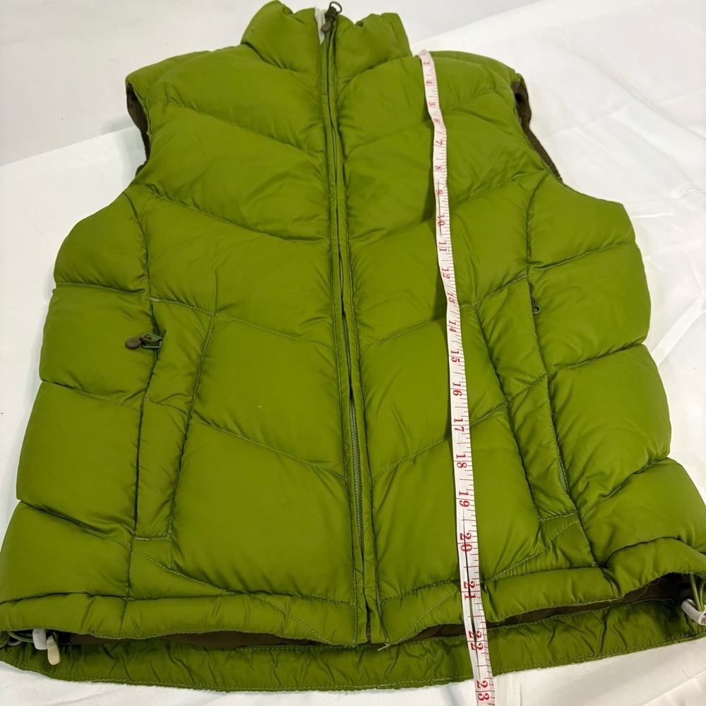 MEC Down Puffer Vest Women’s XS | Olive Green Lightweight Packable Outdoor - Picture 9 of 9
